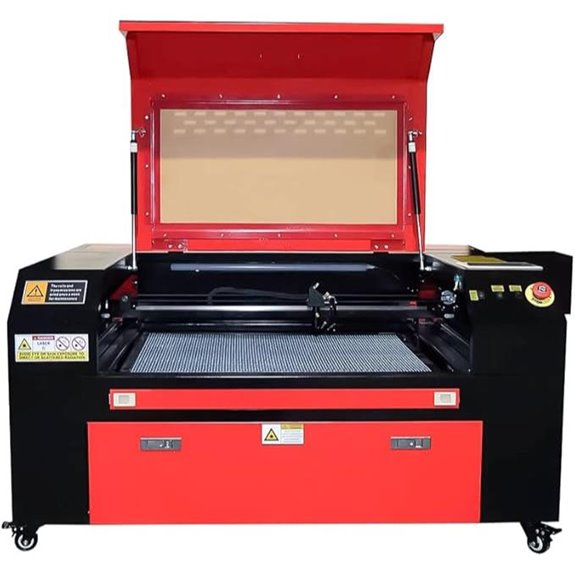 80W CO2 Laser Engraver & Cutter with Air Assist