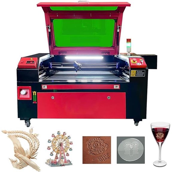 80W CO2 Laser Engraver and Cutter 20x28 inch