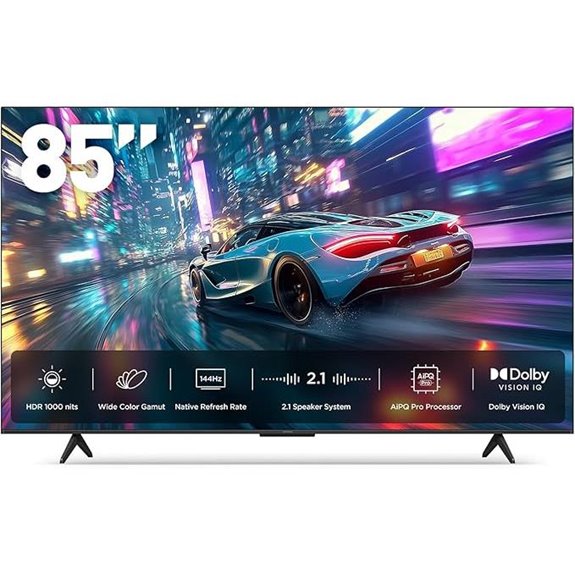 iFFALCON 85-Inch QLED 4K Smart TV with HDR