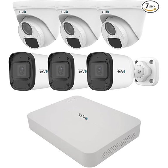 Revo Ultra Blue 8CH 4K POE NVR with Cameras