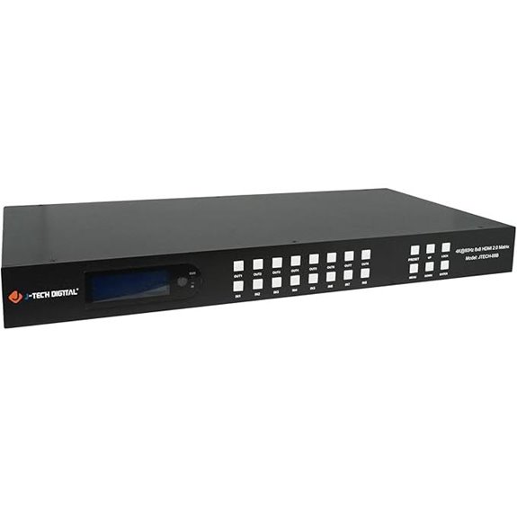 J-Tech Digital 8x8 4K HDMI Matrix Switch