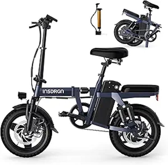 A14 Electric Bike with Pedal Assist and 650W Power