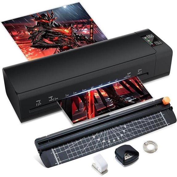 A3 Laminator Machine with Sheets for Home & Office