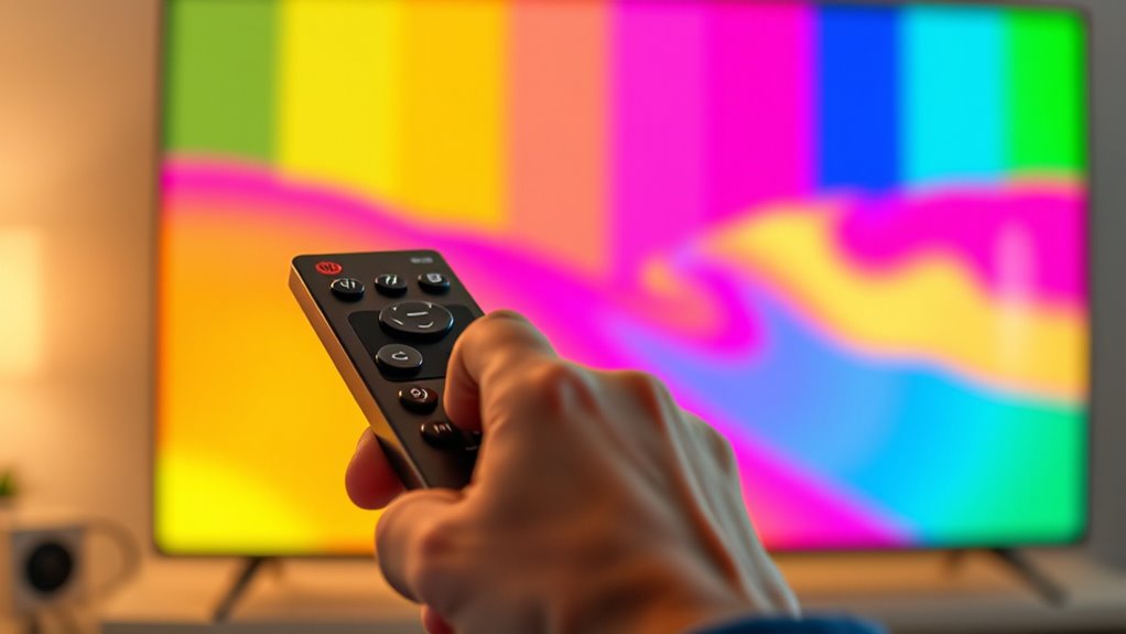 access tv picture settings