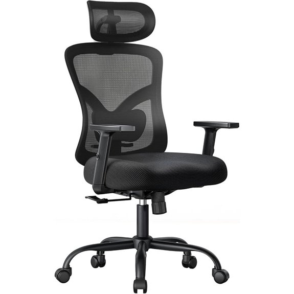NOBLEWELL Ergonomic Office Chair with Adjustable Features
