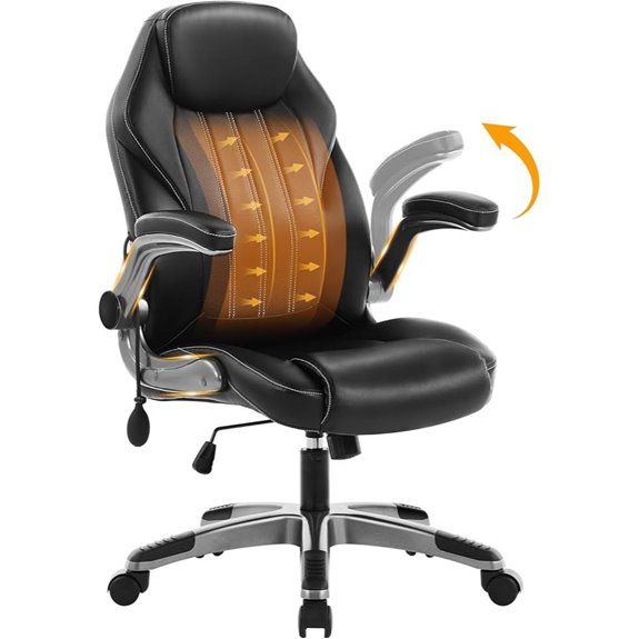 Ergonomic Office Desk Chair with Adjustable Support