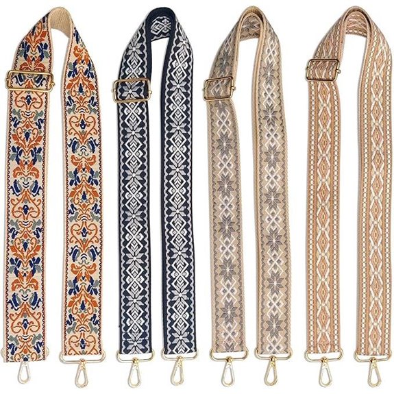 Adjustable Gold Shoulder Crossbody Bag Strap