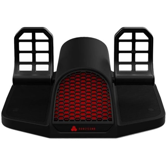 Honeycomb Charlie Rudder Pedals with Adjustable Tension