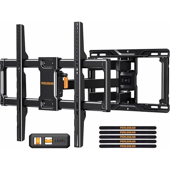 Perlegear Full Motion TV Wall Mount (42-84 inch)