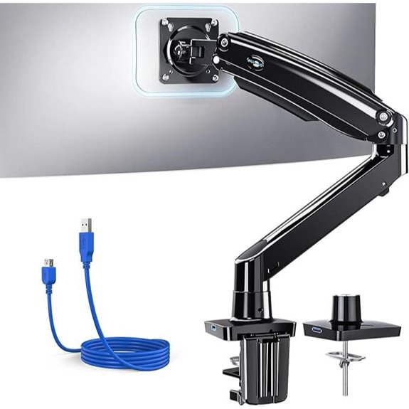 HUANUO Monitor Arm for 13-49 inch Screens