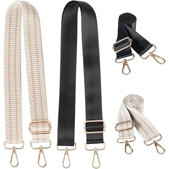 2 Pack Adjustable Shoulder Straps for Purses and Bags
