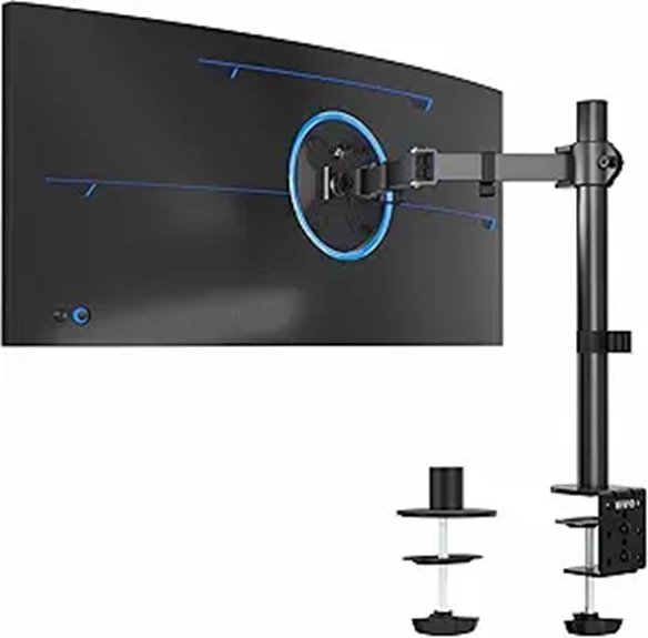 VIVO Ultrawide Monitor Arm Mount for 13-38 inch screens