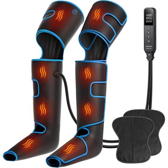 CINCOM Air Leg Massager with Heat and Compression