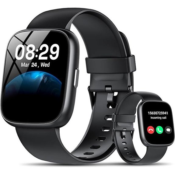 Smartwatch with Alexa Heart Rate & Sports Modes