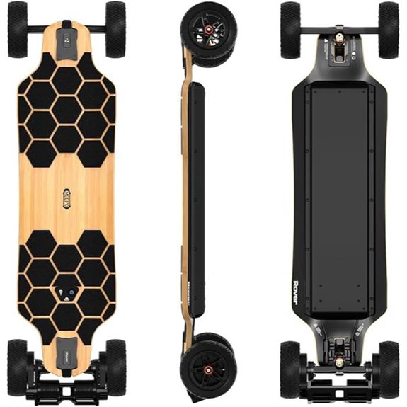 MEEPO Bamboo All-Terrain Electric Skateboard