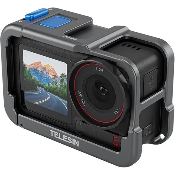 TELESIN Aluminum Alloy Cage for DJI Action 5/4