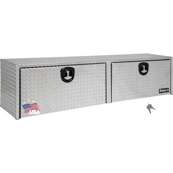 Buyers Aluminum Diamond Tread Truck Tool Box