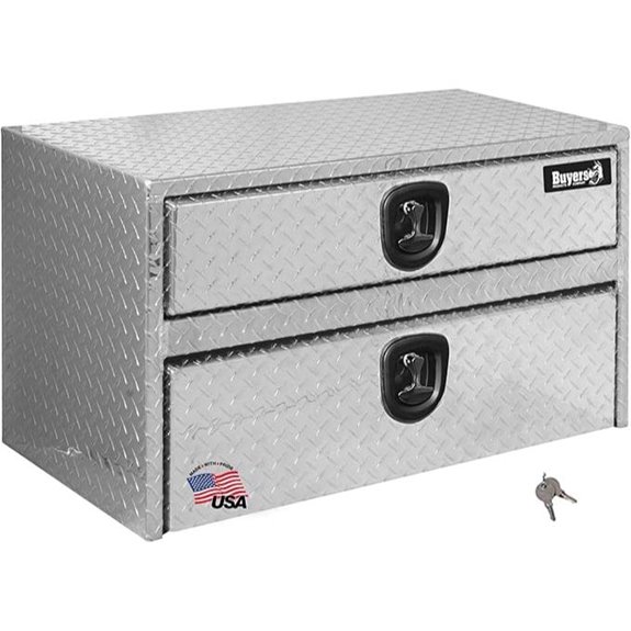 Buyers Products Diamond Tread Aluminum Truck Toolbox