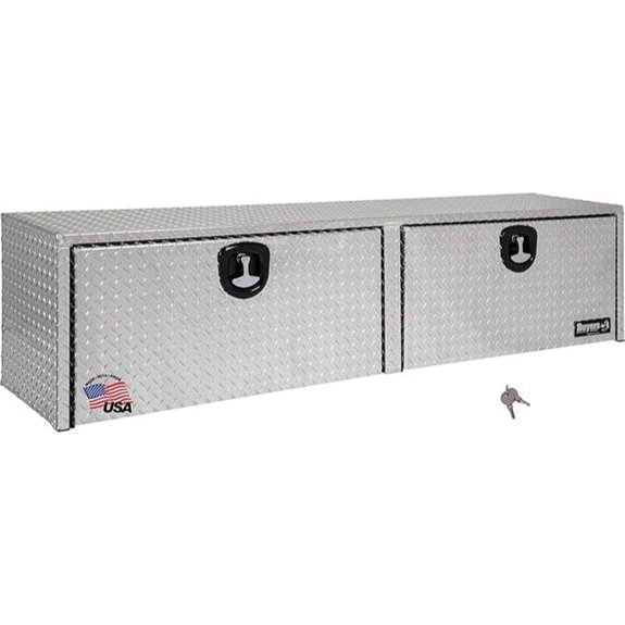 Buyers Aluminum Diamond Tread Truck Tool Box