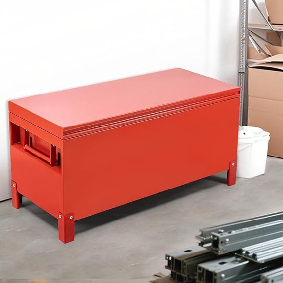 Aluminum Truck Toolbox with Side Handles