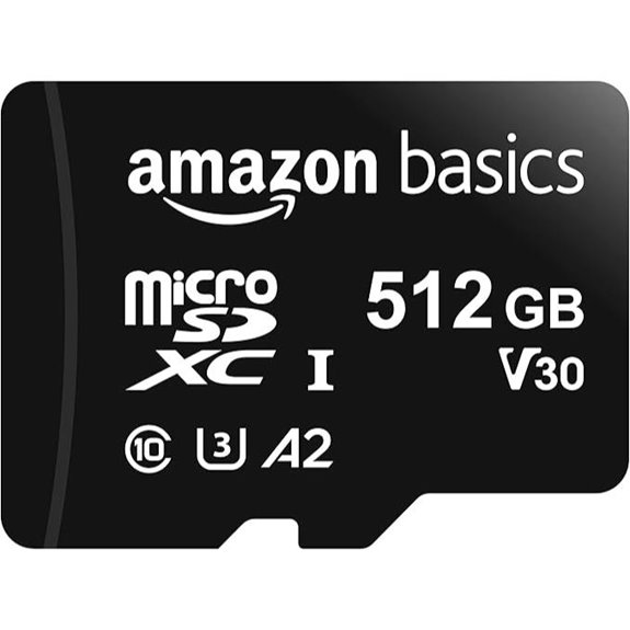 Amazon Basics 512GB Micro SDXC Card with Adapter