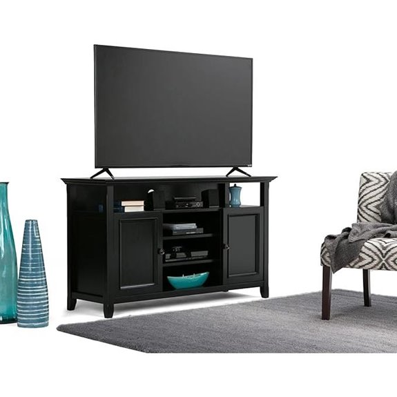SimpliHome Amherst TV Stand for up to 60-Inch TVs