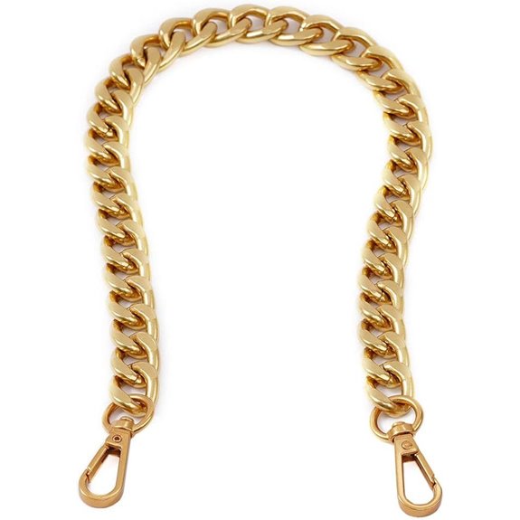 Antique Gold Metal Crossbody Purse Strap (18'')