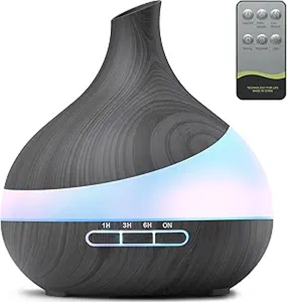 500ML Aroma Diffuser with Remote and LED Night Light