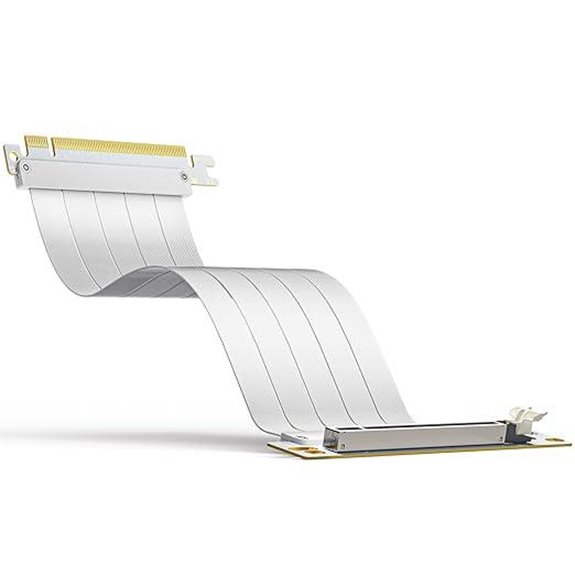 AsiaHorse PCIe 4.0 Extension Cable 25cm Black