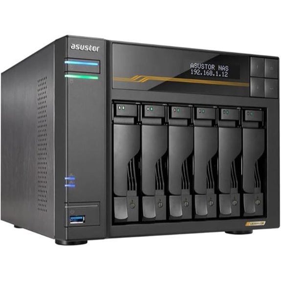 Asustor Lockerstor 6 Gen3 NAS with AMD Ryzen