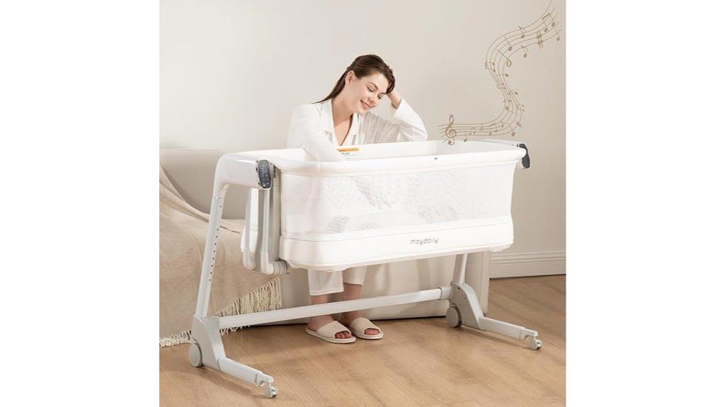 baby bassinet with cry detection