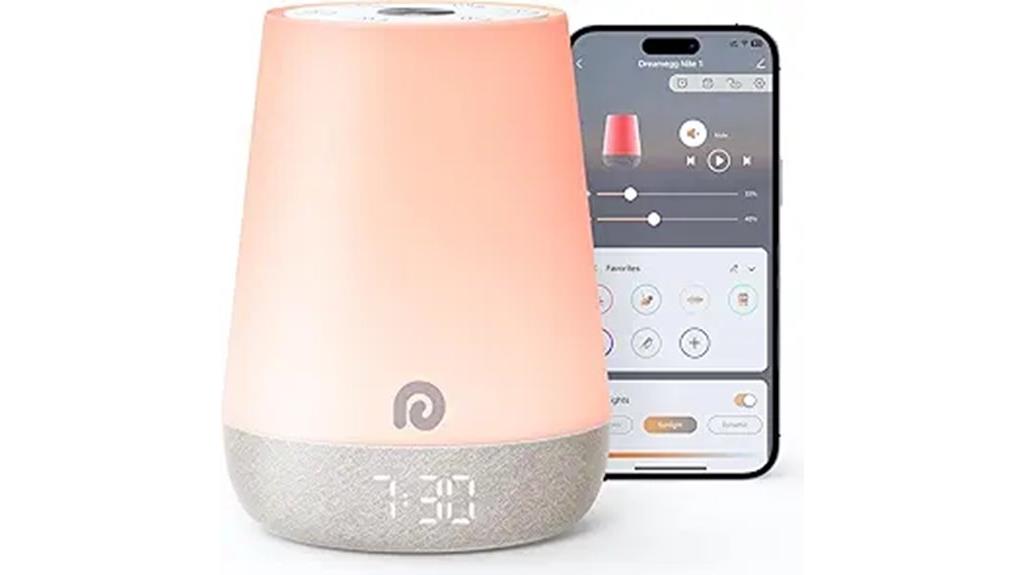 baby sound machine control