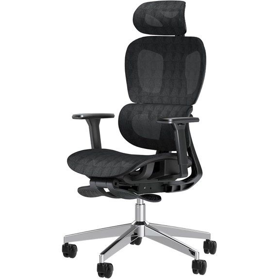 PatioMage Big & Tall Office Chair with Lumbar Support