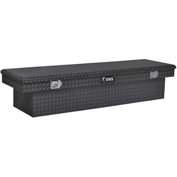 UWS EC10322 63-Inch Black Aluminum Truck Toolbox