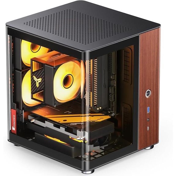 black itx mini tower