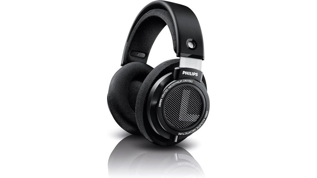 black philips shp9500 headphones