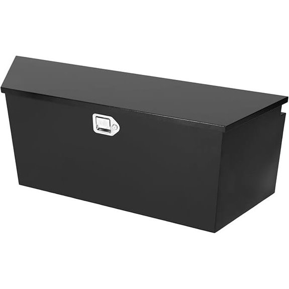 Confote Black Steel Trailer Tongue Box Organizer