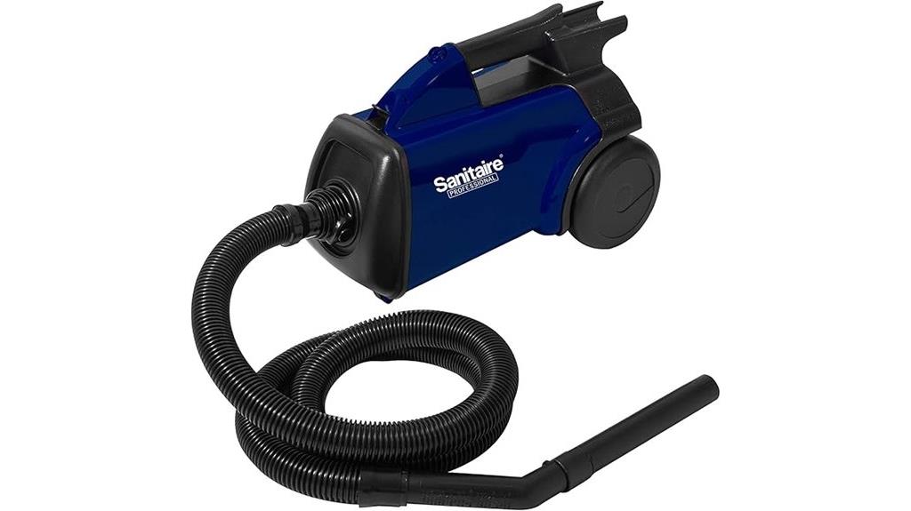 blue black compact vacuum