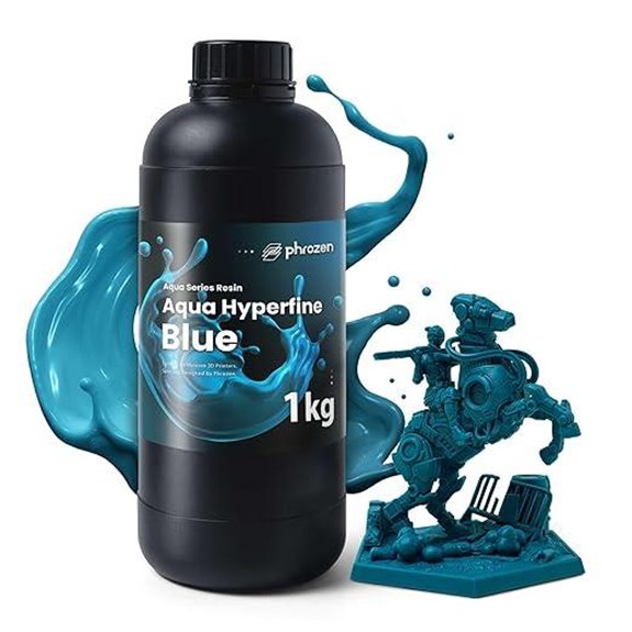 Phrozen Aqua Hyperfine Photopolymer Resin (Blue 1KG)