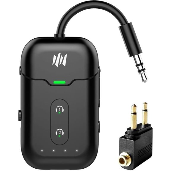 Bluetooth 5.4 Transmitter & Receiver for Airplanes