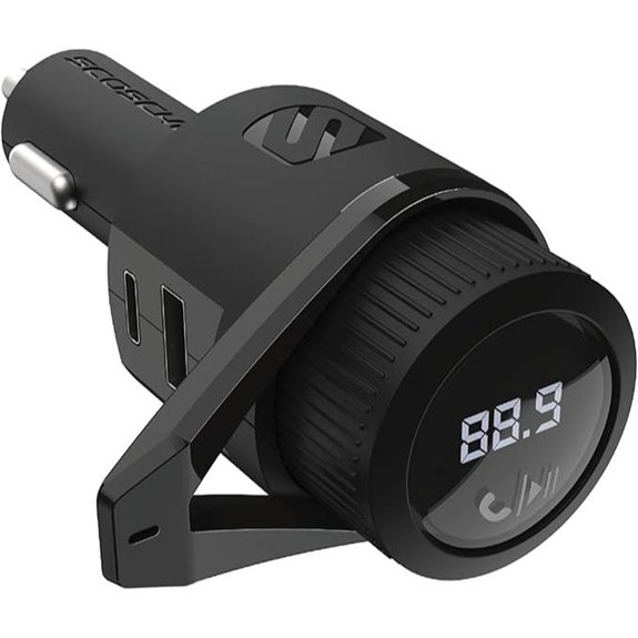 Scosche BTFM9 FM Bluetooth Transmitter with Dual Ports