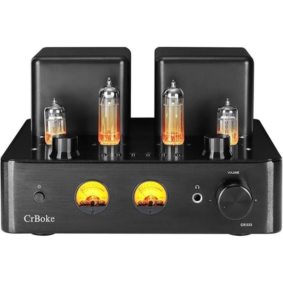 Stereo Tube Amplifier with Bluetooth Phono & USB DAC
