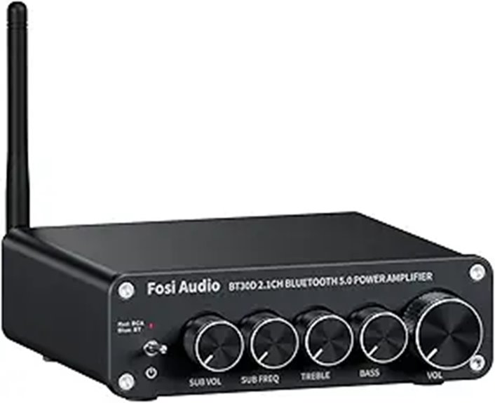 Fosi Audio BT30D Bluetooth Stereo Receiver & Amplifier