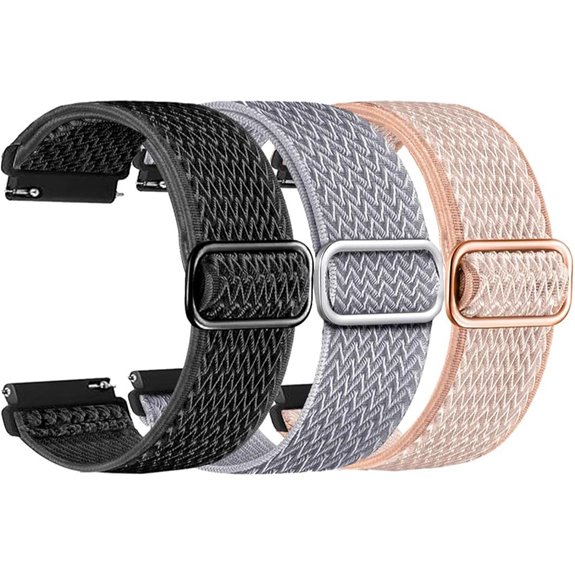 IDW25 Compatible Breathable Elastic Watch Bands (3-Pack)
