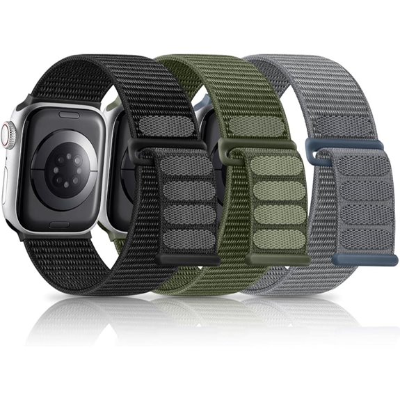 Breathable Nylon Sport Bands for Apple Watch (All Sizes)