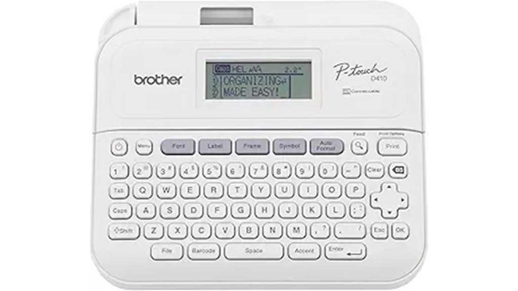 brother pt d410 usb label maker