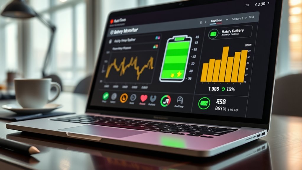 built in battery monitoring tools
