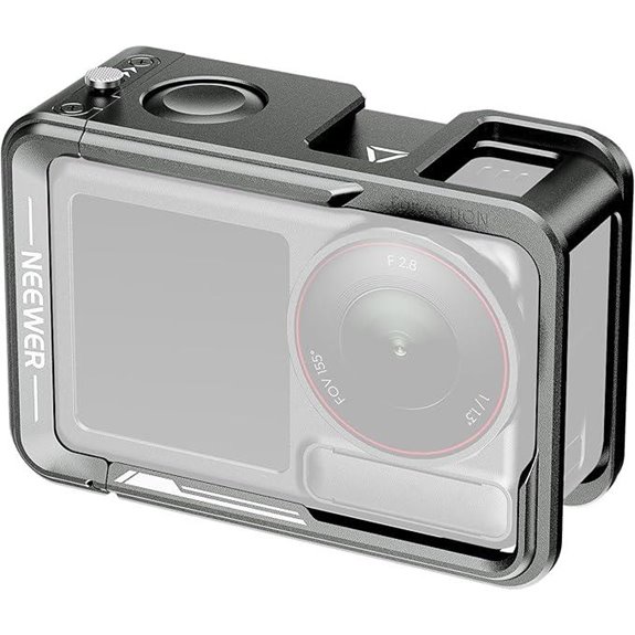NEEWER Action Camera Cage for Osmo Action 4/5 Pro