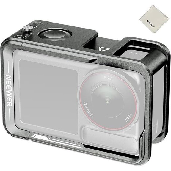 NEEWER Action Camera Cage for Osmo Action 5/4/3