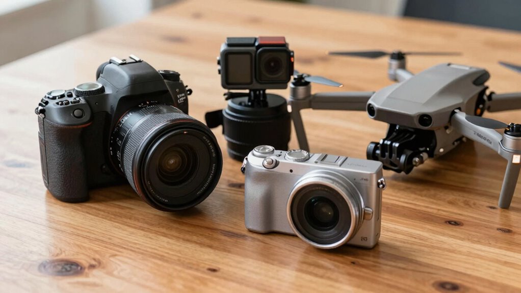 camera comparison and types